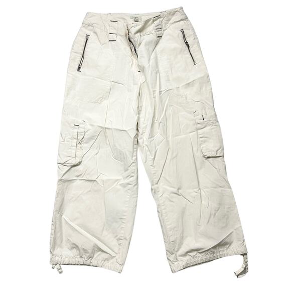 Y2k J Jill cargo capris size 8 petite - Picture 1 of 5